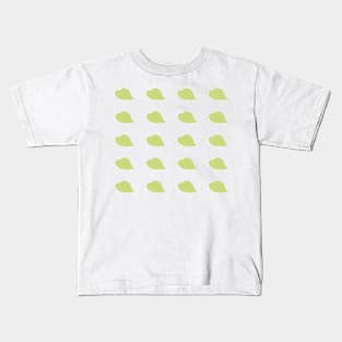 Simple Spring Leaves pack- Pastel Green Kids T-Shirt